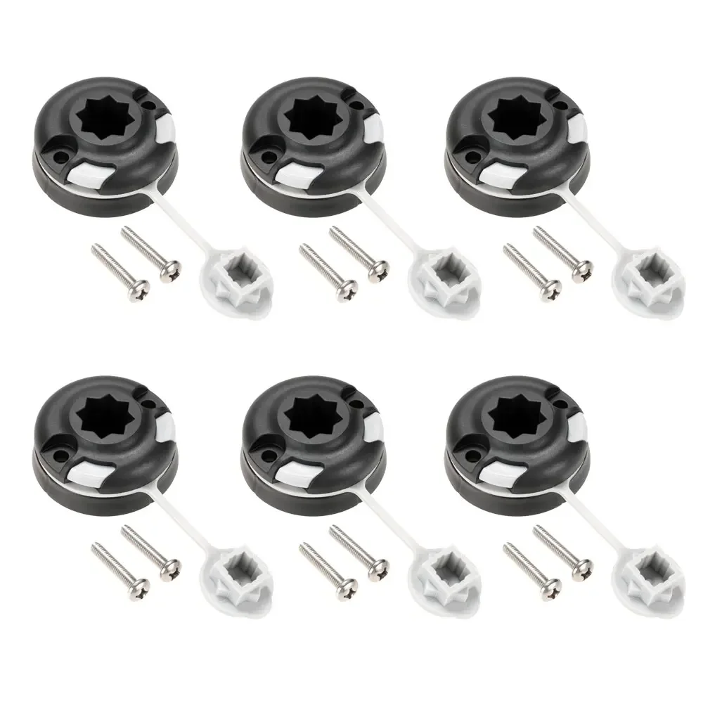Fishing Kayak Anchor - 8/6/4/1PC Canoe Kayak Star Mount Base