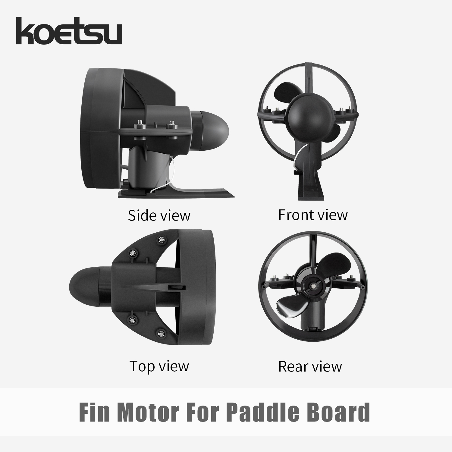 KOETSU Paddle Board Underwater - Fishing Kayak Crate recension och pris