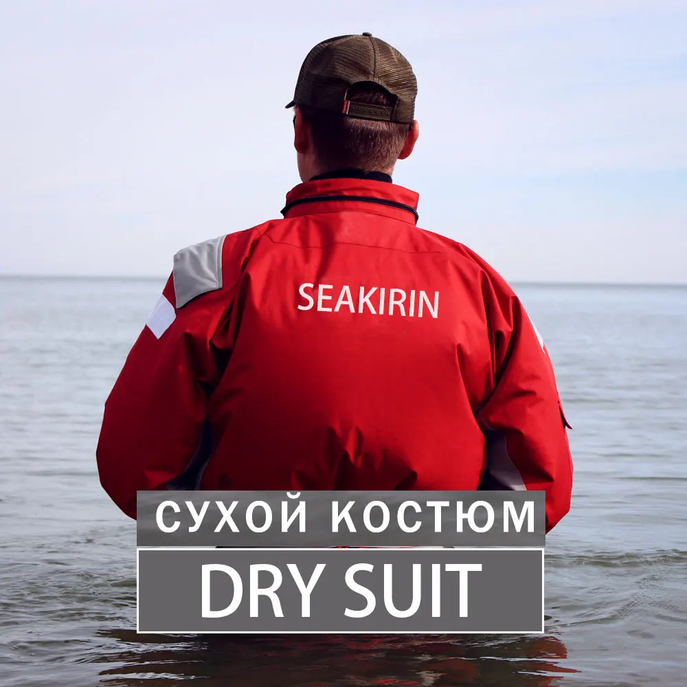 3-Ply Mens Semi-Dry Suit Breat - Fishing Kayak Paddle recension och pris