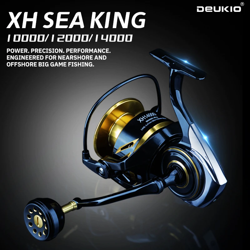 DEUKIO Long Cast Spinning Reel - Abu Garcia Reel Max recension och pris